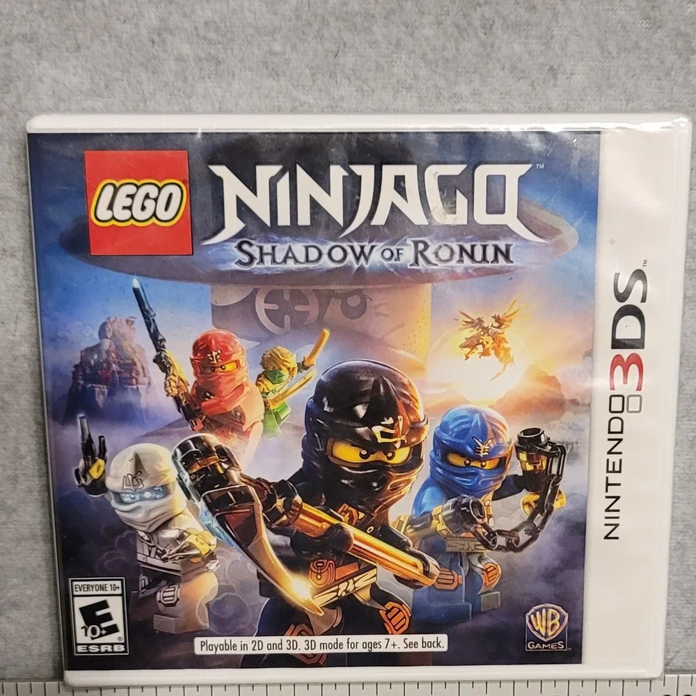 LEGO Ninjago Shadow of Ronin Nintendo 3DS Game New Factory Sealed 2015